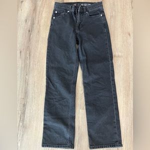 Girls Gap High Rise 90s Loose Size 10 in black